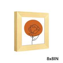 1/3 pezzi, cornici per quadri di diverse dimensioni 30x30cm/20x20cm, vari colori disponibili: nero, bianco, legno, cartoncino nero, cornici colorate, eleganti cornici quadrate per foto/ritratti da parete, adatte come regali per Natale, matrimonio, Capodanno, Pasqua, Festa della Mamma