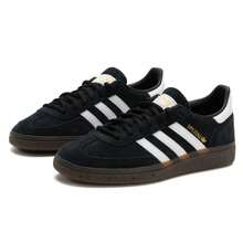 Adidas Originals HANDBALL SPEZIAL Lightweight Low-Top Sneakers Unisex Sport Casual Shoes DB3021 - Black/White - View 3