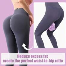 1 Stück Oberschenkel Trainingsgerät, Hüft- und Innenoberschenkel Trainingsgerät, Beckenboden-Muskeltrainer, Frauen Oberschenkel Formungs-Kegel Sportprodukte, Fitnessstudio, Sport, Gymnastik, Heimtraining, Pilates, Yoga, Heimtraining