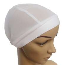 1pc Muslim Lightweight Breathable Casual Headscarf Cap, Multi-Color Sheer - Mesh Base Turban Hat - View 6