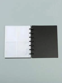 1 张照片卡相册、3-3.5 英寸 K-POP 卡片活页夹、照片卡夹、动漫游戏卡簿，可容纳 Pok é Mon 卡/运动卡/棒球卡等。 - 黑色 - 查看 9