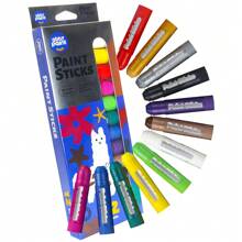 1PC 6/12 Color Color Crayon, Solid Pigment Stick, Crayons, Quick Drying In 90 Seconds, Learning Office Painting Brush,Paint Stick,Bingo Dabbers,Bingo Daubers,Back To School