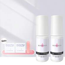 2 Peças Conjunto, Adesivo para Unhas Super Forte Removível com Zero Dor, 6ml, para Unhas Acrílicas, Pontas de Unhas, Aplicação Rápida, Duradouro, Fácil de Usar, Adesivo para Unhas Postiças DIY, Sem Necessidade de Cura com Lâmpada de Unhas