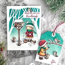 Carbon Steel Die Cutting Mold, Transparent Stamp Cutting Mold DIY Paper Card Craft Tool For Cutting Thin Material, Greeting Card Decoration, Embossing, Home Decor Projects - Silver - View 7