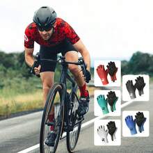 1双半指骑行手套，户外运动防紫外线手套，钓鱼防擦伤手套，自行车手套，摩托车手套