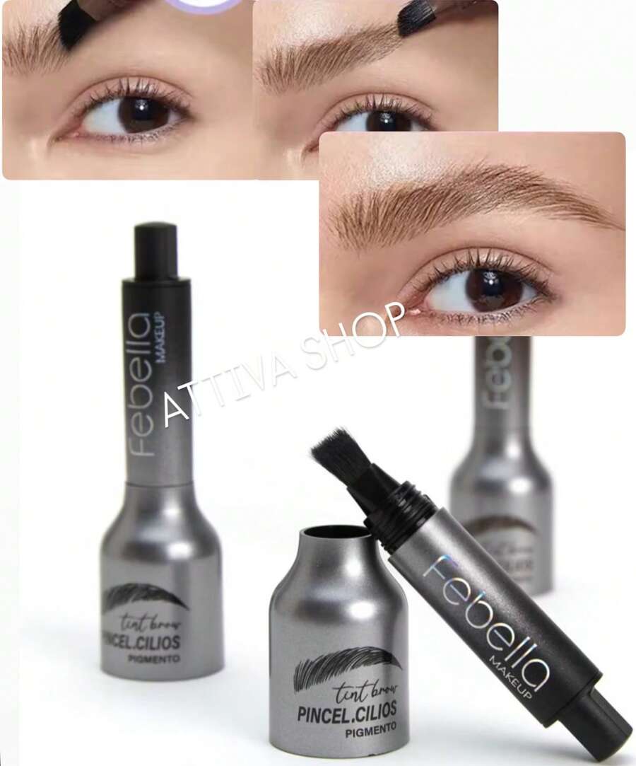 Sombra Liquida Sobrancelha e Barba fio a fio Microblanding Efeito Natural