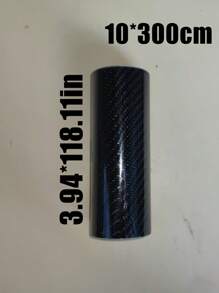 1pc Car Accessories Interior 6D Realistic Carbon Fiber Vinyl Sticker, Multi-Size, PVC Material, Car Modification Film, Electric Vehicle Wrap, Engine Cover Color Change Sheet 7*300cm 6D/10*150cm 6D/10*300cm 6D/30*152cm 6D/30*50cm 6D
