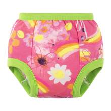 6-Pack Baby Girls' Potty Training Pants, Absorbent Training Underwear For Toddlers, Soft & Comfortable, 12 Months - 5 Years - 淺藍色 - 查看 7