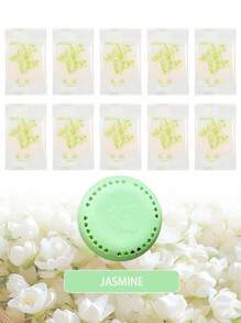 30 Pieces Of Long-Lasting Fragrant Air Freshener With Additional Outer Shell - Single-Colour Aromatic Air Freshener Discs For Homes, Cars, Bathrooms, Bedrooms, Closets And Toilets.