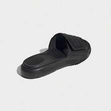 AlphaResponse 2.0 Slide JP5397 – Core Black – Lightweight Unisex Sports Slides For Casual Wear, Travel, And Post-Workout Recovery - Black - View 3