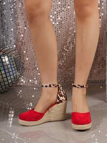 Women's Popular, Extremely Comfortable, Fashionable, Versatile, Casual, Vacation Style, Rope Thick Sole Shoes, Suitable For Casual, Beach, Outdoor, All Seasons
