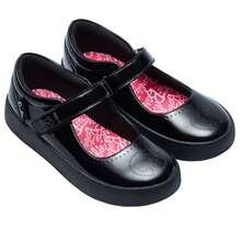 School Shoes | Barbie Girls' School Shoes | Kids' Footwear | Fast UK Delivery Shipping | Trusted UK Seller | Great Gift For Kids | Perfect For Back To School, Birthdays And Christmas - Black - View 3
