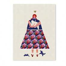 1 Pc Optional Frame Posters Wall Arts Abstract Painted Woman Couple Art Wall Art Animal Modern Nordic Canvas Painting Poster Living Room Bedroom Home Decor Wall Art ,Wall Art With Frame