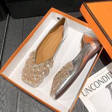 Women Flat Sandals - Gold - View 5