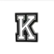 Letras DIY Encantos de Sapatos Decoração 0-9# Números ABC-Z Encantos de Sapatos para Tamancos e Sandálias, Encantos Coloridos de PVC para Decorações de Pulseiras e Sapatos, Lembrancinhas de Festa de Aniversário