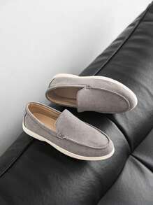Mocasines casuales para hombre, zapatos náuticos transpirables de verano con cierre deslizante, suela plana ligera y elegante, 4 colores