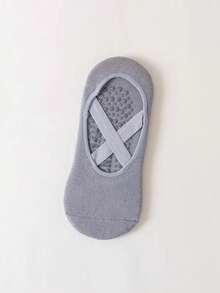 1/3/4 Pairs Of Women'S Pilates Non-Slip Yoga Socks, Grip Socks With Grip, Neutral Hospital Socks, Ankle Support, Shock-Absorbing Sports Socks - Multicolor - View 6