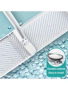 1pc Air Conditioner Windshield Board, Retractable Air Deflector. Universal For Wall-Mounted AC Units, Hook Design For Easy Installation, Prevent Direct Airflow, Highly Efficient Wind Shielding, Simple And Easy To Use, Made Of Durable ABS Material. Suitable For Home, Bedroom, Dormitory And Office. - White - View 12