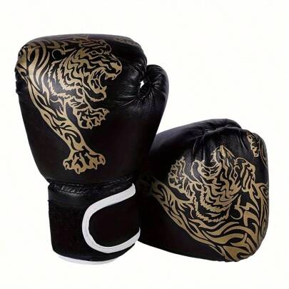 2pcs/Set Boxing Gloves For Training, Comfortable Adjustable Fighting Handguard