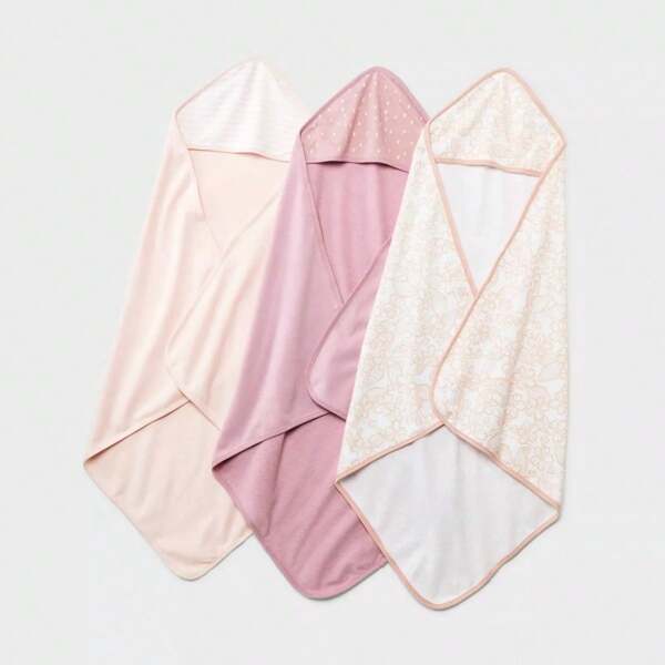 Baby 3pk Hooded Towel