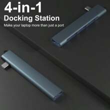 Elbow HUB USB/Type C HUB USB3.0 Docking Station 4 Ports USB HUB Type C HUB Adapter