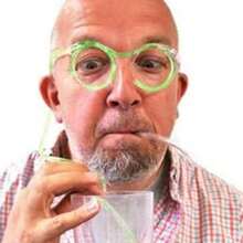 1pc Reusable Flexible Straw Glasses - High-Quality Fun And Soft Glasses For Parties Gifts,School Supplies - Multicolor - View 7