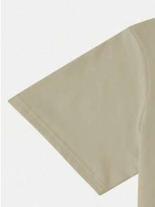 Teen Boys' Los Angeles Gothic English Graphic Round Neck Short Sleeve T-Shirt, Casual & Versatile