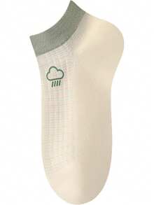 1/5/10/20 Pairs Women's Thin Seamless Odor Control Non-Slip Short Socks, Versatile Japanese Style - Multicolor - View 13