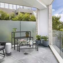 Nesting Plant Stand Set Of 3 Metallic Grey - Grey - View 5