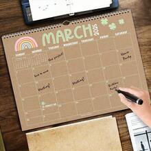 Large Wall Calendar, 1 Piece, 18 Month, Hadley Designs, Calendars & Planners, Calendar 2025, Calendar Creative Minimalist, Calendar>Teacher, Yearly Calendars, Calendario 2025-2026, Academic Calendar 2025-2026, Wall Calendar 2025, Numbers Calendar, Calendar With Notes, Back To School - Doodle Kraft - View 2
