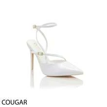 COUGAR    Sexy    Buckle      Holiday  Vacation  Party - 白色 - 查看 2