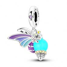 1 Stück mystische Serie Silber farbiges Emaille Charm original Armband Halskette DIY Herstellung Perlen Anhänger, ideal für kosmische Partys, astrologie-bezogene Veranstaltungen und tägliches Schmuckdesign - Unisex
