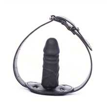Blowjob Toys Deep Throat Practice Silicone Penis Mouth Plug BDSM Adult Oral Whipping Flirt Bondage Mouth Balls SM Product