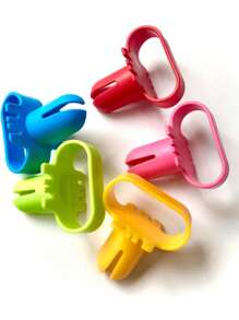 3/5Pcs Balloon Knotter And Inflator, Tying Balloon Tool, Wedding Birthday Party Decoration Arrangement Latex Balloon, Easy Tying Balloon Knotting Tool For Latex And Metal Balloons Quick Tying Plastic Accessories For Party Decoration, Weddings, Birthdays, Anniversaries, Graduation, New Year's Eve And More.