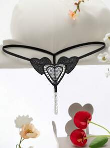 Sexy Lingerie Love Embroidered Beaded Sexy Underwear Fairy Maiden Thongs
