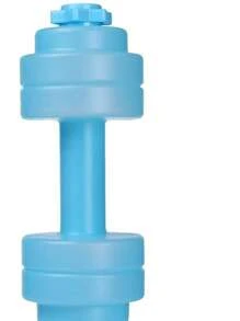 1 pièce d'haltère réglable rempli d'eau, haltère d'exercice de yoga, haltère de force d'entraînement portable et facile à transporter pour l'extérieur (environ 980g rempli d'eau). Accessoires de gym, sport, gym, exercice à domicile, haltère, poids de gym, poids, haltères pour femmes, haltères pour hommes