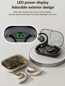 JEEP JP EC016 耳机 运动无线耳机 触控耳挂式游戏耳塞 带麦克风 高清通话耳机 - 均碼 - 查看 12