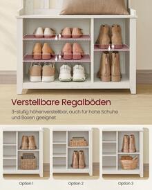 Coat Racks - Vintageweiß - Görünüm 6