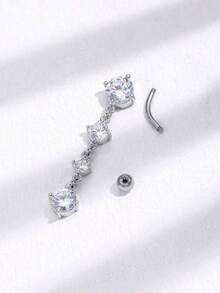 1 Pc Women's Jewelry Copper Jewelry Belly Button Ring