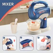 Kids Kitchen Appliance Toy Set, Includes Coffee Maker, Blender, Juicer And Toaster