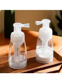 1 chai xịt phấn, chai xịt phấn rôm trẻ em, chai đựng phấn trang điểm, chai xịt phấn mềm mịn, thích hợp để đóng gói phấn, có vòi khóa, dùng cho nhiều loại sản phẩm dạng phấn. - Nhiều màu - Xem 1