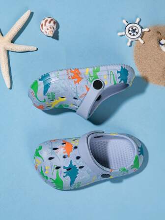 Boys' Casual Comfortable Cute EVA Beach Sandals, Summer