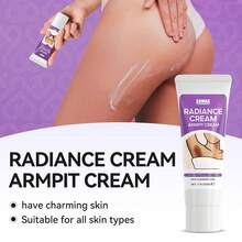 ​SUMAX Underarm Brightening Cream 50g/1.76oz - Niacinamide & Mulberry Extract Formula, Visibly Reduces Dark Elbows/Knees, Improves Skin Tone Evenness, Gentle Exfoliation For Body Care, Hypoallergenic - White - View 3