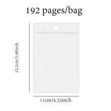 96 Sheets/Bag Writable Foil Notebook, Versatile & Practical "Distant Song" Series, Suitable As Planner, Diary, Scrapbooking Decoration, Great Gift For Birthday, Holiday