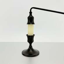 Stingător de lumânări metalic multicolor, decor pentru casă și bucătărie, accesorii pentru lumânări, instrument de parfumare cu mâner, stingător de lumânări, material metalic