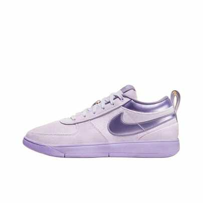 Nike Sách 1 EP Giày bóng rổ cổ thấp, màu tím, nam