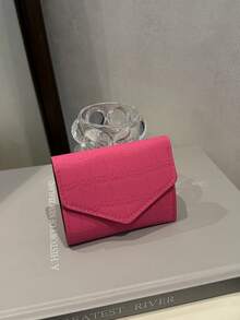 1pc Stone-Texture PU Leather Compact Bifold Short Wallet Suitable For Women Daily Use And Gift Wallet Wallet Mini Wallet Purse Wallet Men Wallet Leather Small Wallet Cute Wallet