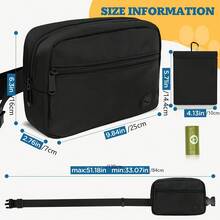 Dog Treat Bag With Poop Pouch, Treat Bag For Pet Training, Magnetic Closure, Belt Clip, Puppy Treat Bag Dog Treat Bag Dog Treat Pouch Dog Walking Bag Pouch - Multicolor - View 2