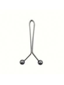 1/2/4个装U型束腰夹，裤腰缩短夹，无需缝纫即可调节腰围/裤脚/裤口长度，适用于服装、围巾、窗帘和日常使用。女士防滑夹，围巾夹，U型束腰夹，腰带固定夹。 - 彩色 - 查看 17