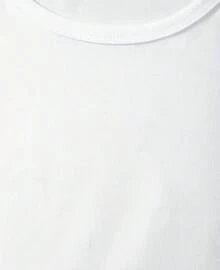 dama mujer joven juvenil moda chopis crop top cuello redondo sin mangas diseño moño Fresca gym suave primavera verano jardín casual viaje - Blanco - Ver 2